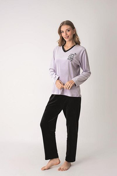 SENFONİ Synphone 6228 V-Neck Velvet Suit
