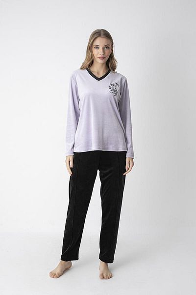 SENFONİ Synphone 6228 V-Neck Velvet Suit