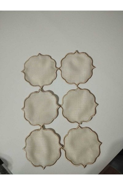 HMZ Coffee Color Dowry Presentation Pecete - Textile Gift and Embroidered Cocktail