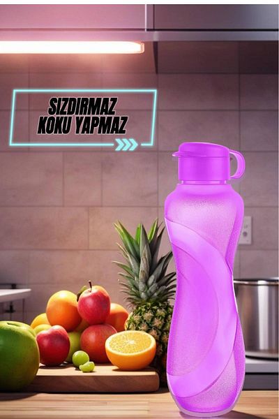 MEDUSHOP Waterfresh 1.5 Lt Water Bottle Suitable for Home, School, Sports, Workplace & Water Bottle & Water Bottle - Purple