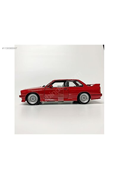 CarStore BMW E30 KIRMIZI 1/24 MAKET MODEL ARABA