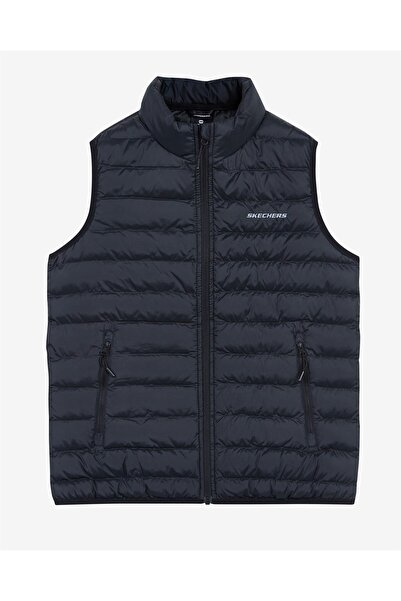 SKECHERS Outerwear W Padded Vest Siyah