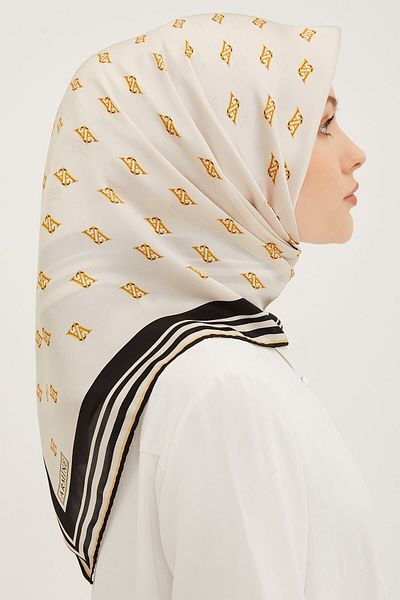 Armine Σειρά Twill Silk Scarf Nostalgia - 8959-02