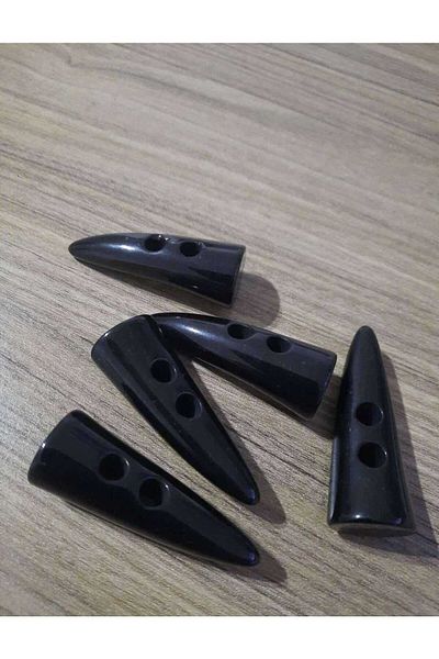 İMREN AKSESUAR Buton Ciobanesc Negru 5 Cm 1 Pachet 5 Bucăți