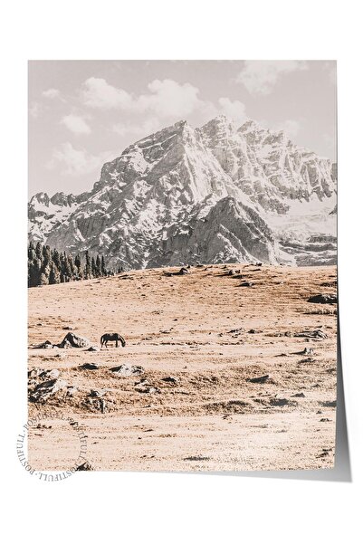 Postifull Poster rustic fără rame, pictură nordică albă, NR:375 Fotografie de...