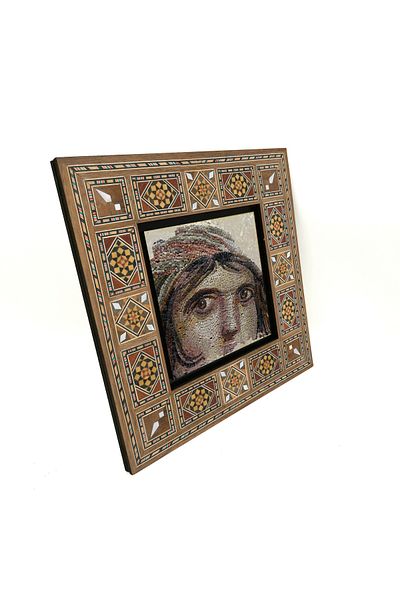 Sadrazam Masa MDF Imprimata Mozai Girl 20x20 Krt-146