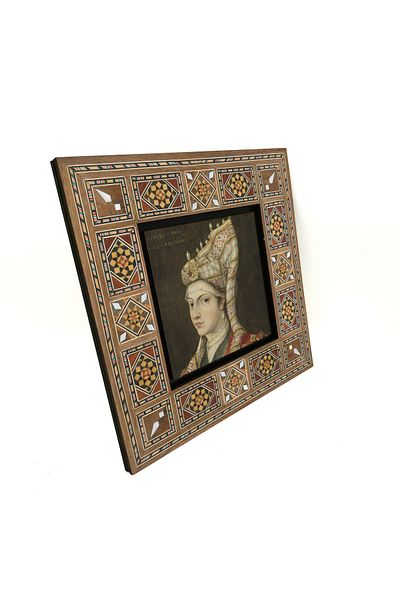Sadrazam Masa MDF imprimata Hürrem Sultan 20x20 KRT-95