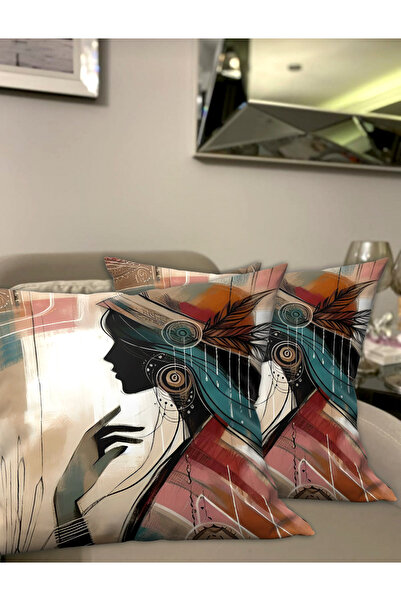 Ardizayn Африканська дівчина (абстрактна) Вельветова тканина 2-х частинний чо...