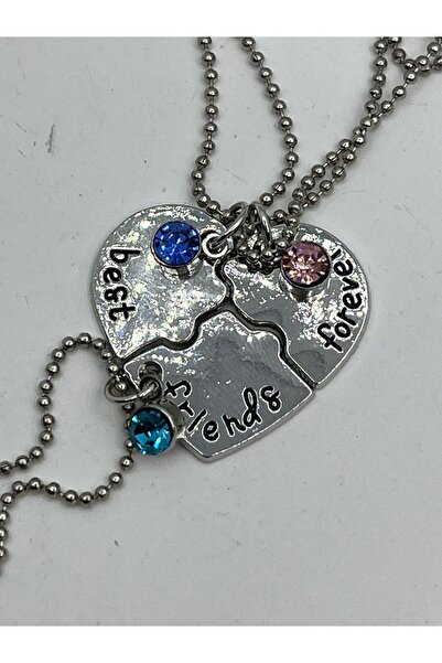 Yıldız Accessory 3 قلادات الصداقة من أفضل الأصدقاء BFF أفضل صديق للأبد