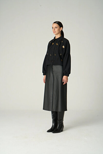 Colorstories Midi Boy Deri Etek