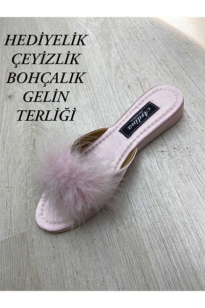 HMZ Textile Gift Bagge Blanket Bridal Slippers. The Bridal's Slippers of Various