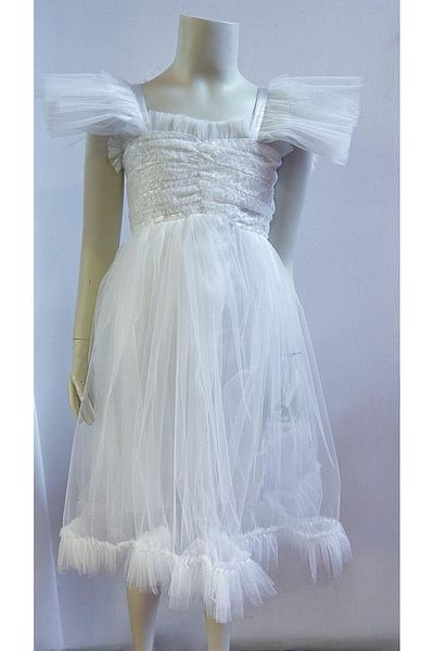 Okay Girl's Long Evening Dress