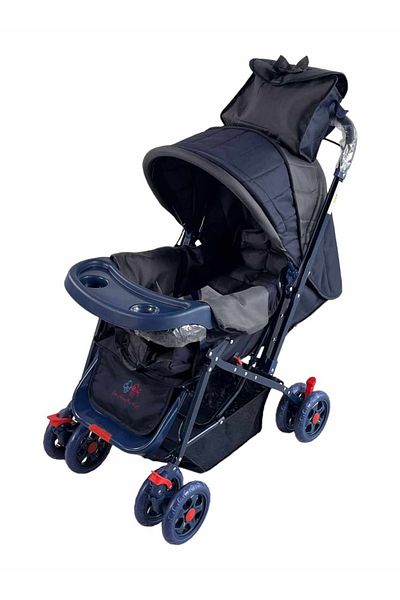 BabyCara Baby Stroller Reversible Handle with a Bag for Babies Accessories 0-3 Years