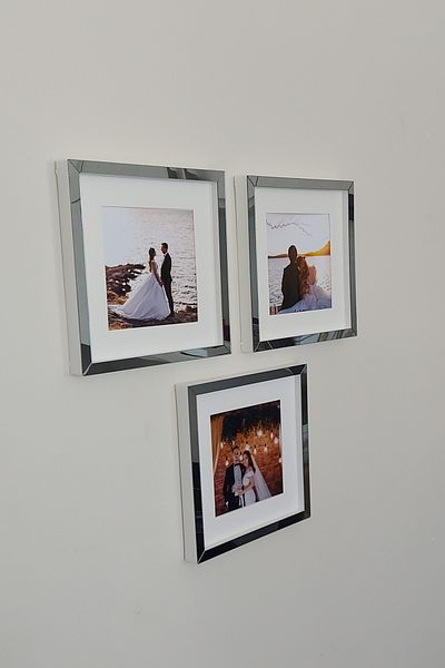 hobicehayaller Remove and Plug Memory Frame! 3 Piece Frames with Adhesive Square Passport