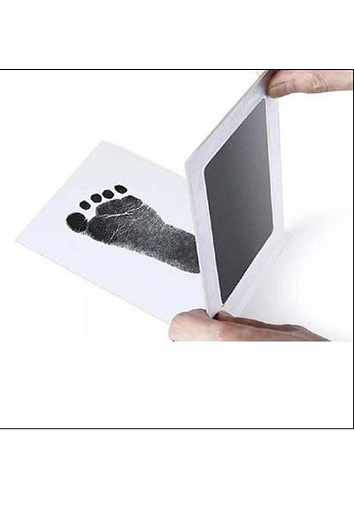 Verda Çerçeve Baby Footprint Kit! Newborn Kit! Inkless Contactless Printing Kit