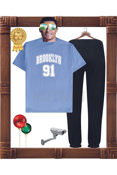 HOFFNUNG سروال كامل BROOKLYN 91 سفلي - طقم علوي