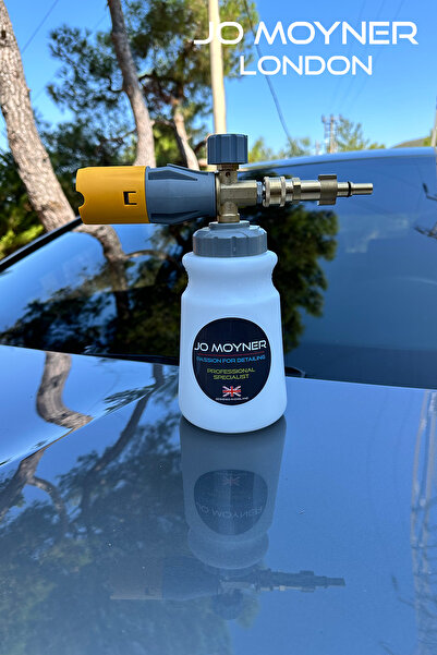 Jo Moyner Bosch Uyumlu Köpük Hazneli Püskürtme Ucu Köpük Yapıcı Foam Lance Adaptörü Hediyeli 1 Lt