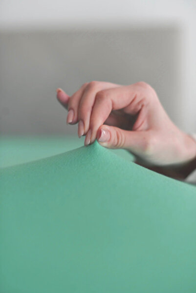 Juellhome 180X200 cm Oversized Double Elastic Combed Cotton Bed Sheet - Without Pillow Cover