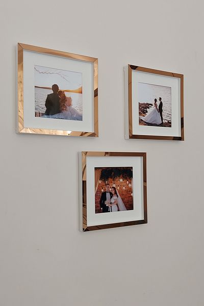 hobicehayaller Remove and Plug Memory Frame! 3 Piece Frames with Adhesive Square Passport