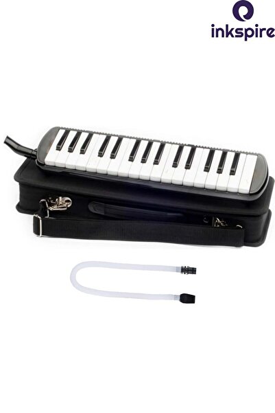 inkspire Sert Çantalı Melodika 32K 1 Adet Hortumlu Melodika 32 Tuşlu Nefesli ...