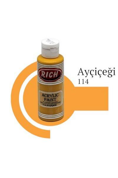 Rich Rich Acrylic Paint 120 Cc - Sunflower Pattern
