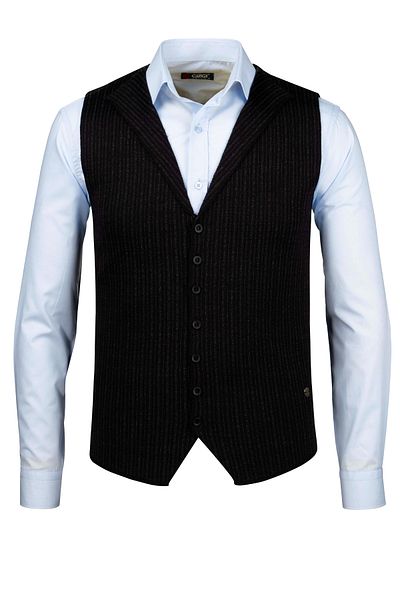 Veli Önkal Buttoned Knitwear Knitted Sports Classic Men's Vest