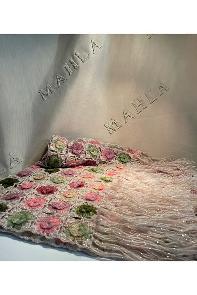 MAHLA Şal lucrat manual