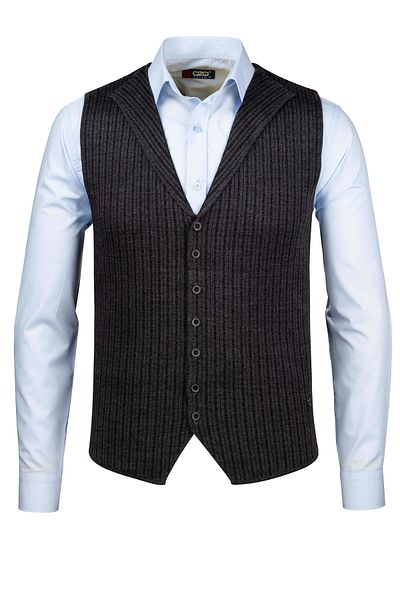 Veli Önkal Buttoned Knitwear Knitted Sports Classic Men's Vest