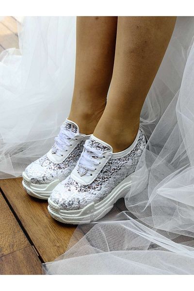 Ayakkabı Tutkusu Stilo ® Pantofi de mireasa eleganti, albi, cu tocuri ascunse, extrem de confortabili 10 cm
