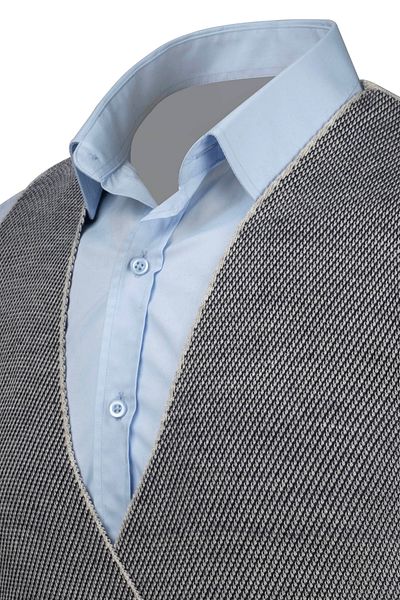 Veli Önkal Buttoned Knitwear Knitted Classic Sports Men's Vest