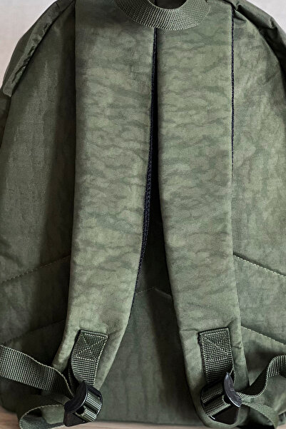 NEMO BAGS Унісекс Хакі Шкільний рюкзак Рюкзак для ноутбука Подорожній Спортивний Водонепроникний З брелоком амігурумі