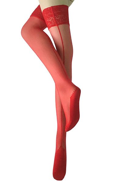 5.MEVSİM Κάλτσες Daymod Line Silicone Lace 20 DEN Garter Fancy