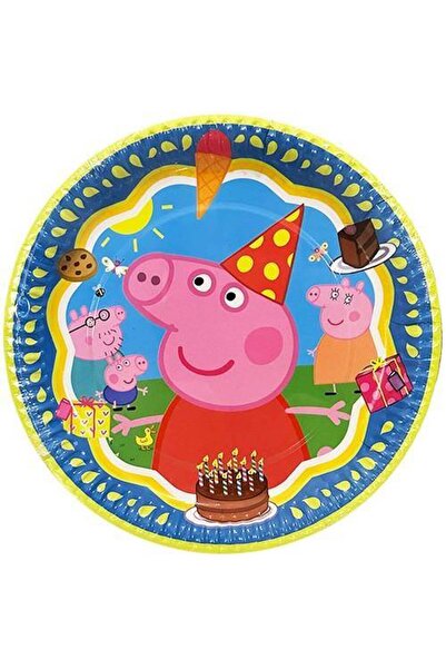 Parti Dükkanım Peppa Pig Tabak (8 adet)
