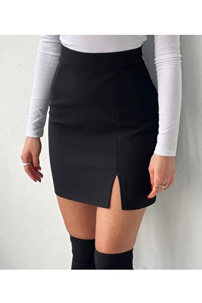 Fibula Yan yırtmaclı mini etek