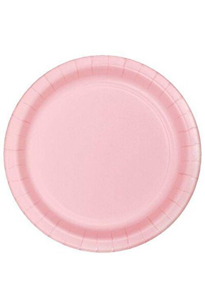 Parti Dükkanım Pembe Karton Tabak Lüks (8 ADET)