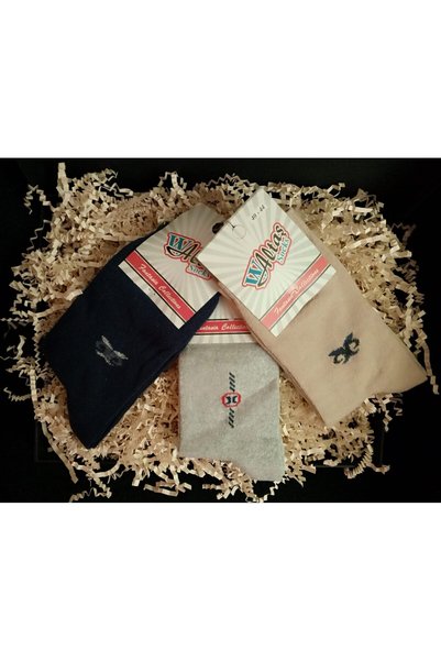 LİA Underwear 3 Pack Men's Socks