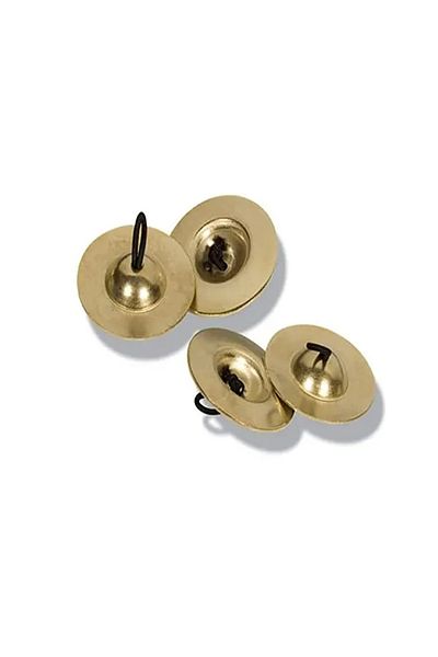 Yurtrenkleri Yayınevi Metal, Tarkan Finger Bell 4 Pcs- Henna, Wedding, Party