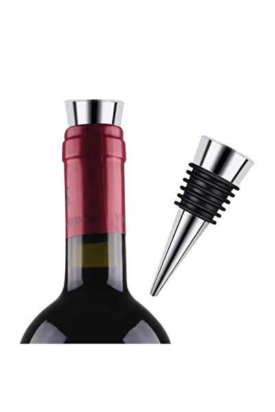 UrbanCove Co 1 Adet - Paslanmaz çelik  Şarap Şişesi /  Şişe Tıpası