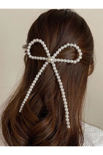 modernist مشبك شريط اللؤلؤ