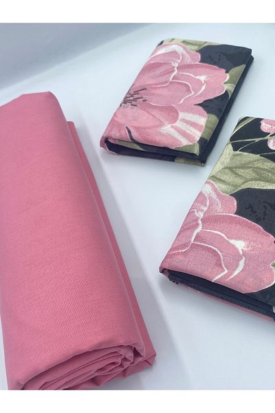 pınarhome collectıon الموسم الجديد - قطن عضوي 100%، رمل ناعم وشرفة مرنة + غطاء وسادة عمق الزاوية 28-30 سم