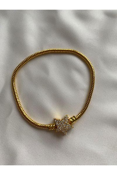 karpuzbutiks Gold Star Closing Bracelet