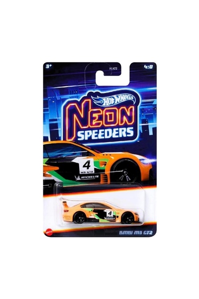 HOT WHEELS Neon Yarışçılar HLH72 - Bmw M3 Gt2 HRW78