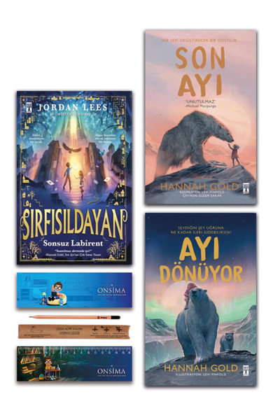 Genç Timaş Son Ayı - Ayı Dönüyor - Sonsuz Labirent - Sırfısıldayan Set 3 Kitap