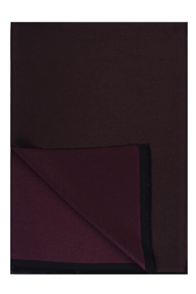 Esgue Double Sided Burgundy-Brown Viscose Cashew - Special Gift Boxed