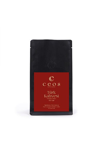 Ceos Coffee Turkish Coffee Ground (250 Gram Medium Gripped Coffee)