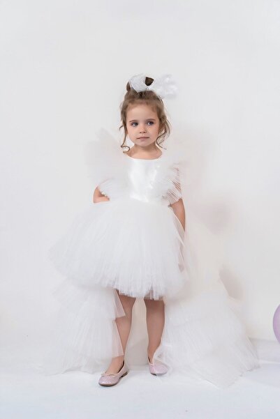 NAGİHAN Özel Tasarım Özel Üretim Tül Kumaştan Abiye Elbise 1450