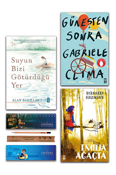 Genç Timaş Güneşten Sonra - Emilia Ağaçta - Suyun Bizi Götürdüğü Yer Set 3 Kitap