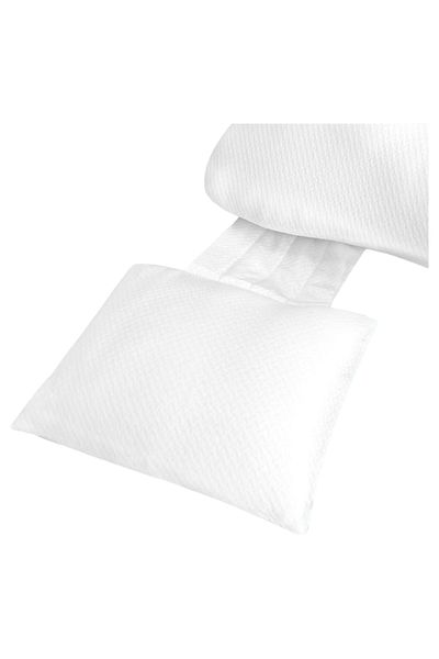 Blooming Blossom Multiposition Pregnancy & Nursing Pillow - White