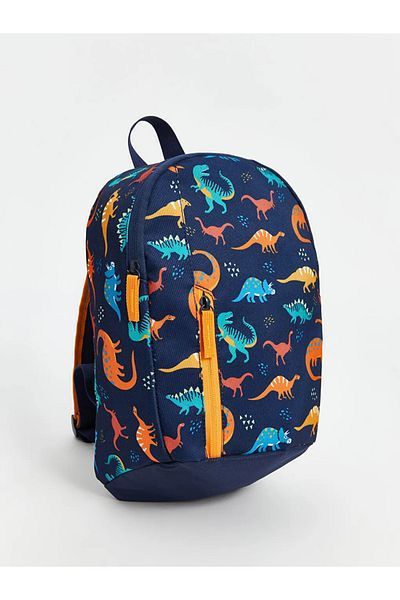 LC Waikiki Mixed Dinosaur Printed Boy's Backpack
