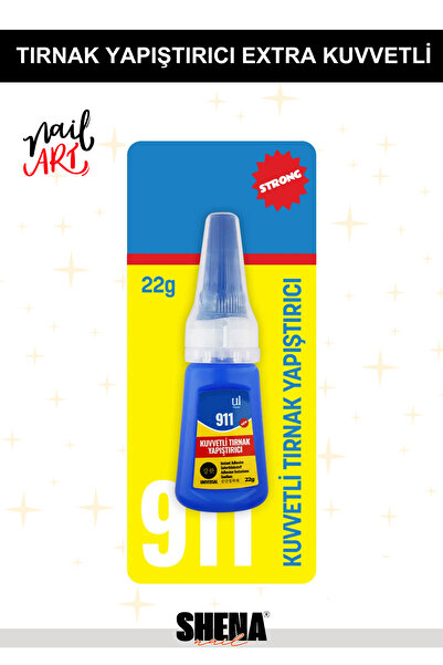 Shena Tırnak Yapıştırıcı Extra Kuvvetli Tips Protez Glue 22GR